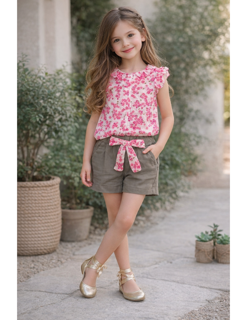 CONJUNTO NIÑA ALMA PETIT FLORES